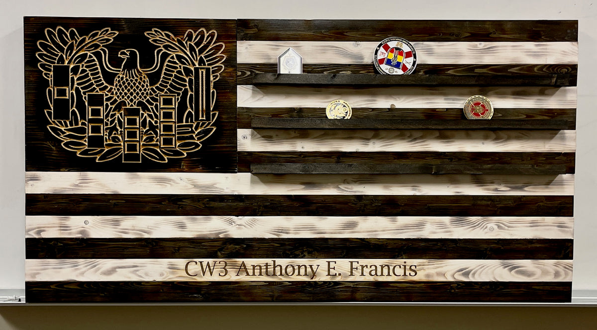 Custom CNC American Flag